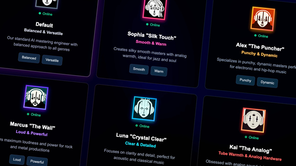 Introducing: Mastering Engine v3! Meet Your New Mastering Dream Team.